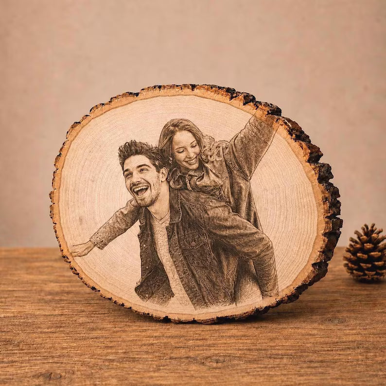 Personalized Wood Photo