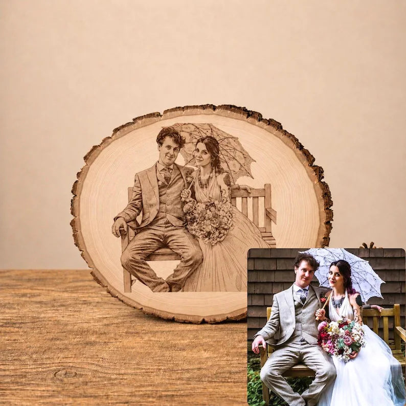 Personalized Wood Photo