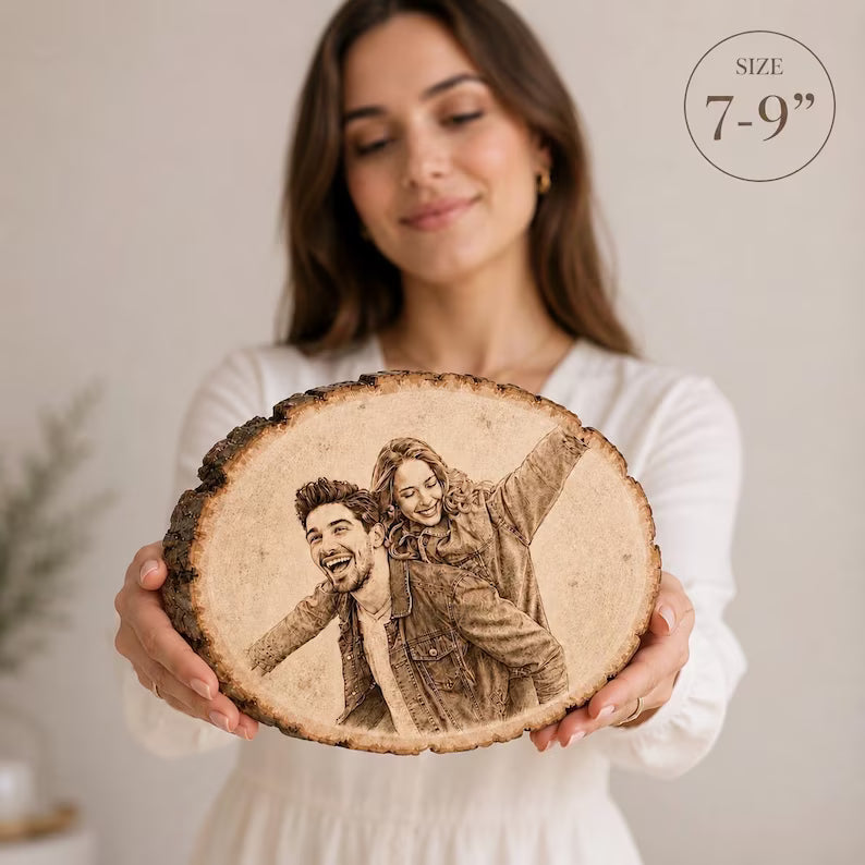 Personalized Wood Photo