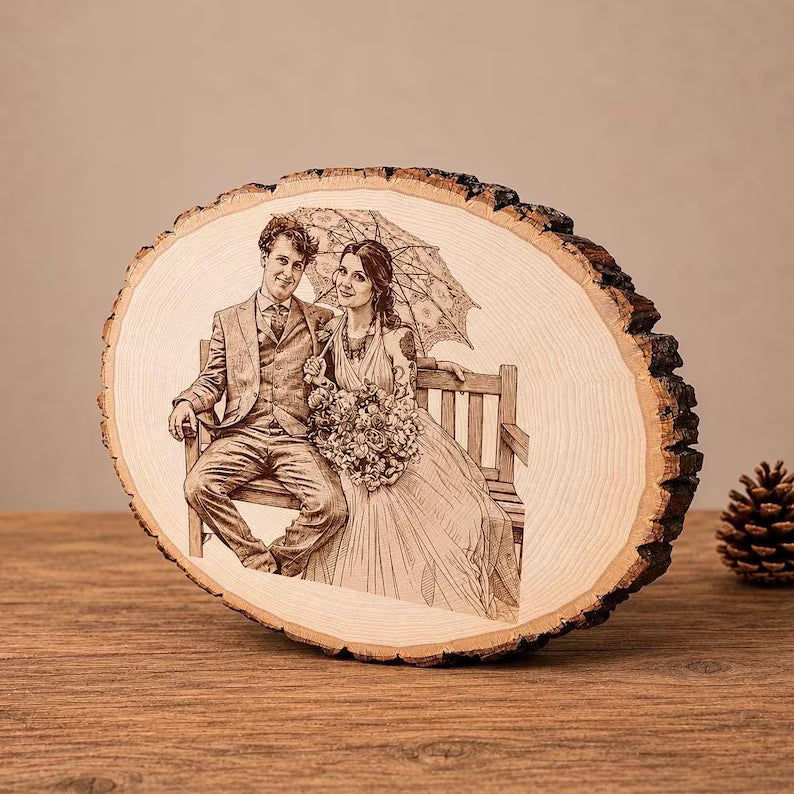 Personalized Wood Photo