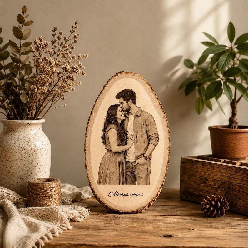 Personalized Wood Photo