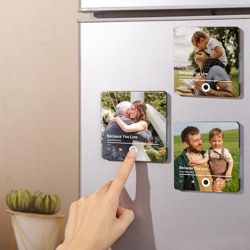 Custom Music Fridge Magnet