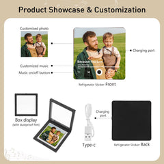 Custom Music Fridge Magnet